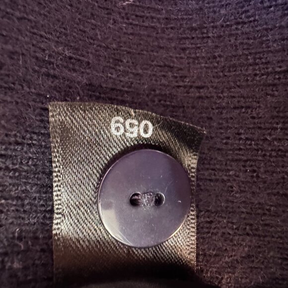 St Michael by Marks & Spencer Merino Wool Cardigan Made in England Dark Navy 14 - Picture 11 of 12